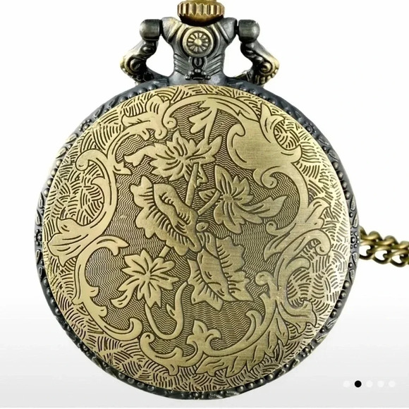 𝅺locomotive‎ Train Pocket Watch. New - Picture 7 of 7